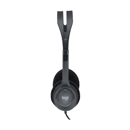 Logitech 5 Units Bundle Of Wired 3.5 mm headset with Microphone for educational use Casque Avec fil Arceau Bureau/Centre d'appels Noir