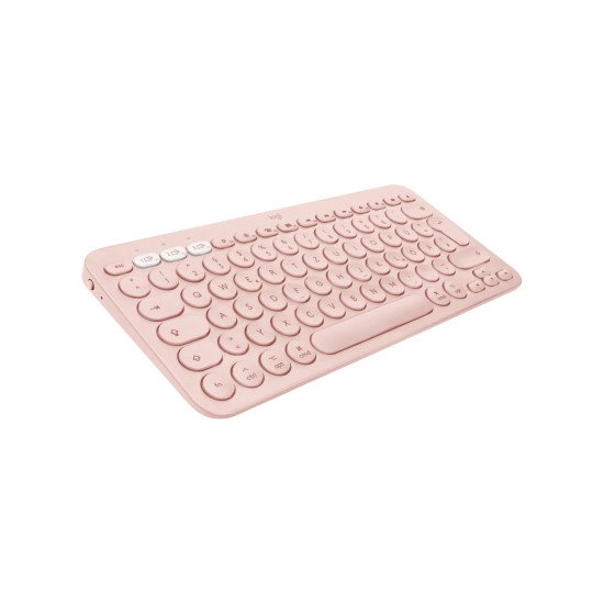 Logitech K380 For Mac clavier Bluetooth QWERTY Anglais britannique Rose