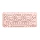 Logitech K380 For Mac clavier Bluetooth QWERTY Anglais britannique Rose