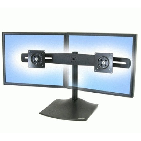 Ergotron DS100 Dual Monitor support bureau