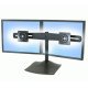 Ergotron DS100 Dual Monitor support bureau