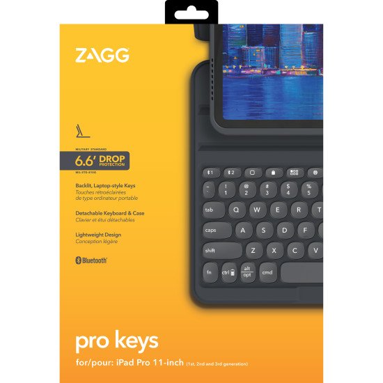 ZAGG Keyboard Pro Keys iPad 11 clavier ZAGG Keyboard Pro Keys iPad 11 clavier