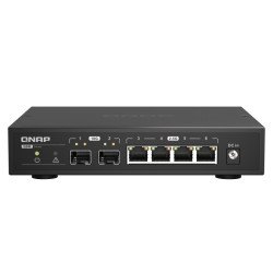 QNAP QSW-2104-2S commutateur réseau Non-géré 2.5G Ethernet QNAP QSW-2104-2S commutateur réseau Non-géré 2.5G Ethernet