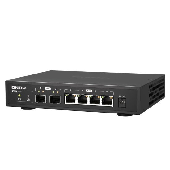 QNAP QSW-2104-2S commutateur réseau Non-géré 2.5G Ethernet