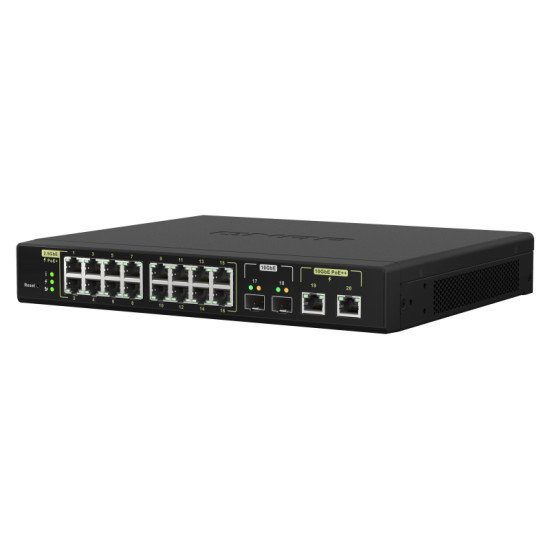 QNAP QSW-M2116P-2T2S commutateur réseau Géré L2 2.5G Ethernet