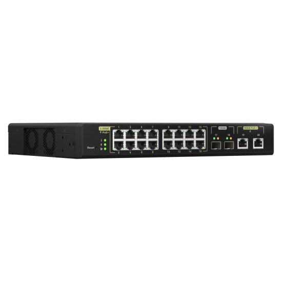 QNAP QSW-M2116P-2T2S commutateur réseau Géré L2 2.5G Ethernet