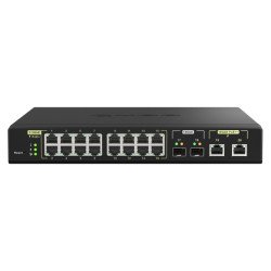 QNAP QSW-M2116P-2T2S commutateur réseau Géré L2 2.5G Ethernet QNAP QSW-M2116P-2T2S commutateur réseau Géré L2 2.5G Ethernet
