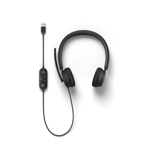 Microsoft Modern USB Headset for Business Casque Arceau USB Type-A Noir Microsoft Modern USB Headset for Business Casque Arceau USB Type-A Noir