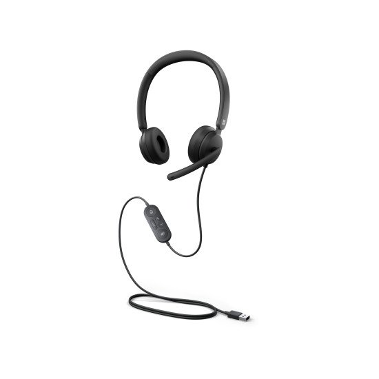Microsoft Modern USB Headset for Business Casque Arceau USB Type-A Noir Microsoft Modern USB Headset for Business Casque Arceau USB Type-A Noir