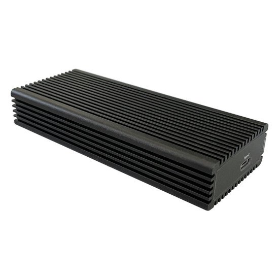 LC-Power LC-M2-C-NVME-2X2 Boîtier de disques de stockage Enceinte ssd Noir M.2