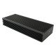 LC-Power LC-M2-C-NVME-2X2 Boîtier de disques de stockage Enceinte ssd Noir M.2