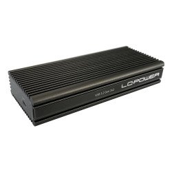 LC-Power LC-M2-C-NVME-2X2 Boîtier de disques de stockage Enceinte ssd Noir M.2 LC-Power LC-M2-C-NVME-2X2 Boîtier de disques de stockage Enceinte ssd Noir M.2