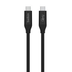 Belkin INZ001bt0.8MBK câble USB 0,8 m USB4 Gen 3x2 USB C Noir Belkin INZ001bt0.8MBK câble USB 0,8 m USB4 Gen 3x2 USB C Noir