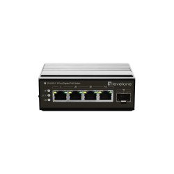 LevelOne IGU-0501 commutateur réseau Gigabit Ethernet (10/100/1000) Connexion Ethernet POE Noir LevelOne IGU-0501 commutateur réseau Gigabit Ethernet (10/100/1000) Connexion Ethernet POE Noir