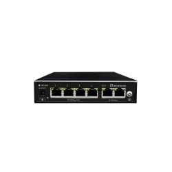 LevelOne FEP-0631 commutateur réseau Fast Ethernet (10/100) Connexion Ethernet POE Noir