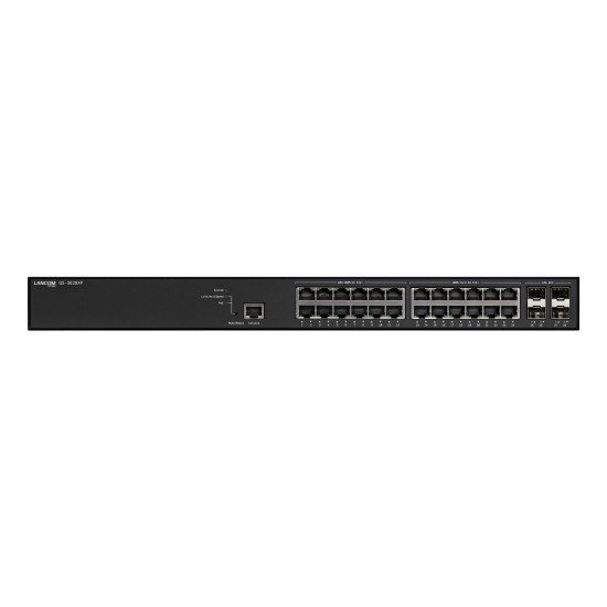 LANCOM GS-3628XP Géré L2/L3 2.5G Ethernet (100/1000/2500) Connexion Ethernet POE 1U Noir
