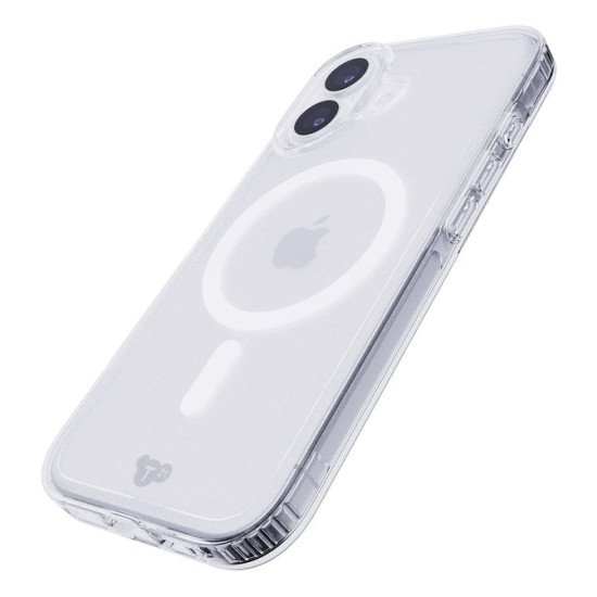 Tech21 EvoClear coque de protection pour téléphones portables 16 cm (6.3") Housse Transparent, Blanc