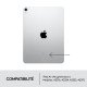 Logitech Combo Touch for iPad Air (4th generation) Gris Smart Connector QWERTZ Suisse