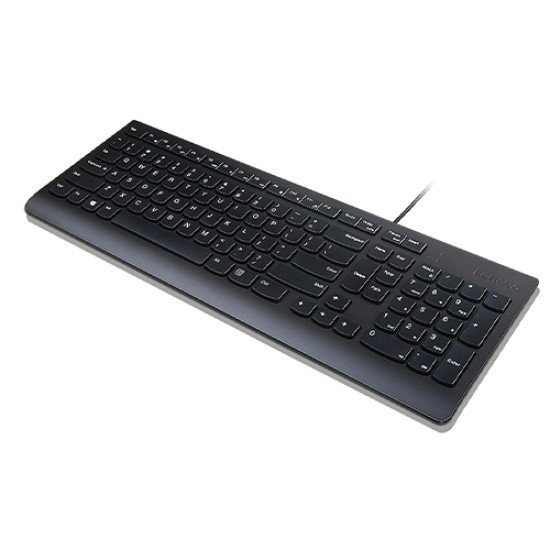 Lenovo Essential clavier USB QWERTY Noir Lenovo Essential clavier USB QWERTY Noir