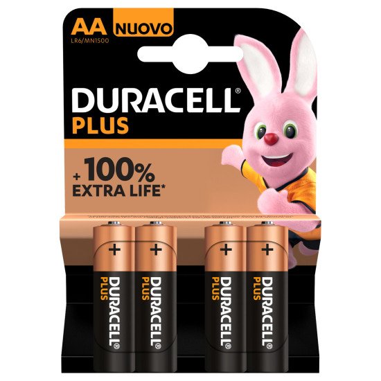 Duracell Plus 100 Batterie à usage unique AA Alcaline
