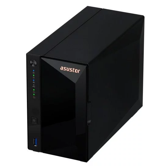 Asustor DRIVESTOR 2 Pro Gen2 AS3302T v2 NAS Realtek RTD1619B 2 Go DDR4 ADM Noir Asustor DRIVESTOR 2 Pro Gen2 AS3302T v2 NAS Realtek RTD1619B 2 Go DDR4 ADM Noir