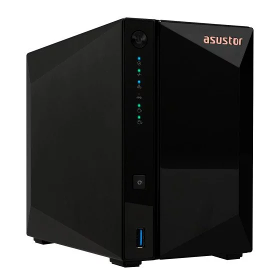 Asustor DRIVESTOR 2 Pro Gen2 AS3302T v2 NAS Realtek RTD1619B 2 Go DDR4 ADM Noir Asustor DRIVESTOR 2 Pro Gen2 AS3302T v2 NAS Realtek RTD1619B 2 Go DDR4 ADM Noir