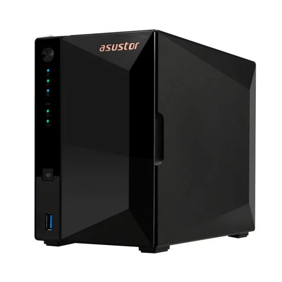Asustor DRIVESTOR 2 Pro Gen2 AS3302T v2 NAS Realtek RTD1619B 2 Go DDR4 ADM Noir Asustor DRIVESTOR 2 Pro Gen2 AS3302T v2 NAS Realtek RTD1619B 2 Go DDR4 ADM Noir