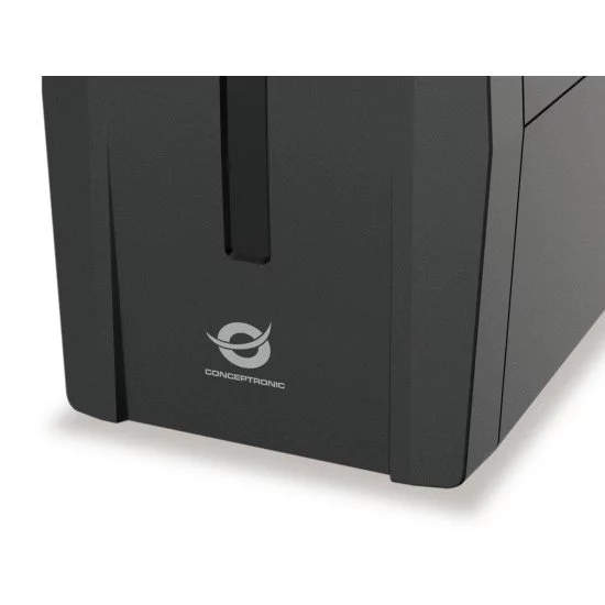 Conceptronic ZEUS01ES UPS Interactivité de ligne 0,65 kVA 360 W 2 sortie(s) CA