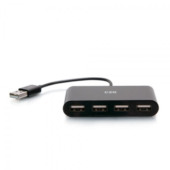 C2G Concentrateur USB-A à 4 ports