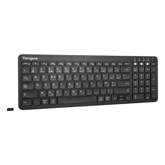 Targus AKB863FR clavier Bluetooth AZERTY Français Noir