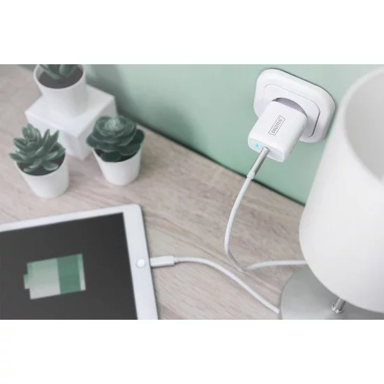 Digitus Adaptateur de charge universel, USB-C™, 20 W Digitus Adaptateur de charge universel, USB-C™, 20 W