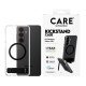 PanzerGlass CARE™ by ® Case Transparent w. Black Kickstand & Qi Samsung Galaxy S26+ coque de protection pour téléphones portables Housse