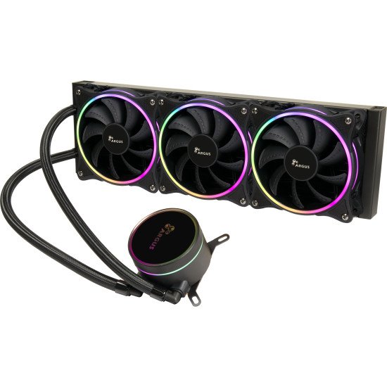 Inter-Tech LC-360 RGB Processeur Refroidisseur de liquide tout-en-un 12 cm Noir 1 pièce(s) Inter-Tech LC-360 RGB Processeur Refroidisseur de liquide tout-en-un 12 cm Noir 1 pièce(s)