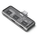 Satechi ST-HXRSDM station d'accueil USB 3.2 Gen 2 (3.1 Gen 2) Type-C Gris