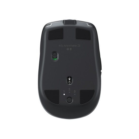 Logitech MX Anywhere 2S souris Droitier RF Sans fil + Bluetooth Laser 4000 DPI