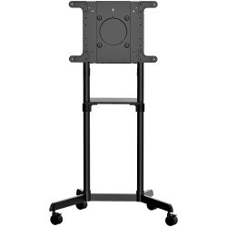 StarTech.com Chariot Meuble TV - Support TV sur Roulettes Portable pour Écrans VESA 37-70" (70kg) - Pied TV avec Étagère de Rangement - Inclinable - Gabarit de Montage Universel Télévision StarTech.com Chariot Meuble TV - Support TV sur Roulettes Portable pour Écrans VESA 37-70" (70kg) - Pied TV avec Étagère de Rangement - Inclinable - Gabarit de Montage Universel Télévision