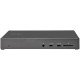 StarTech.com Dock USB-C - Station d'accueil USB Type C Triple Écrans 4K - Alimentation 100W - DP 1.4 Alt Mode & DSC, 2x DisplayPort 1.4/HDMI 2.0 - 6xUSB (2x 10Gbps) - Windows/Chrome