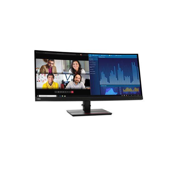 Lenovo ThinkVision P34w-20 LED display 86,7 cm (34.1") 3440 x 1440 pixels Wide Quad HD Noir Lenovo ThinkVision P34w-20 LED display 86,7 cm (34.1") 3440 x 1440 pixels Wide Quad HD Noir