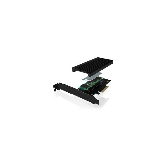 ICY BOX IB-PCI208-HS carte et adaptateur d'interfaces Interne M.2 ICY BOX IB-PCI208-HS carte et adaptateur d'interfaces Interne M.2