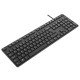 Targus AKM622FR clavier Souris incluse Universel USB AZERTY Français Noir