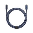 Native Union Belt Cable Pro câble USB USB 2.0 2,4 m USB C Bleu