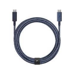 Native Union Belt Cable Pro câble USB USB 2.0 2,4 m USB C Bleu