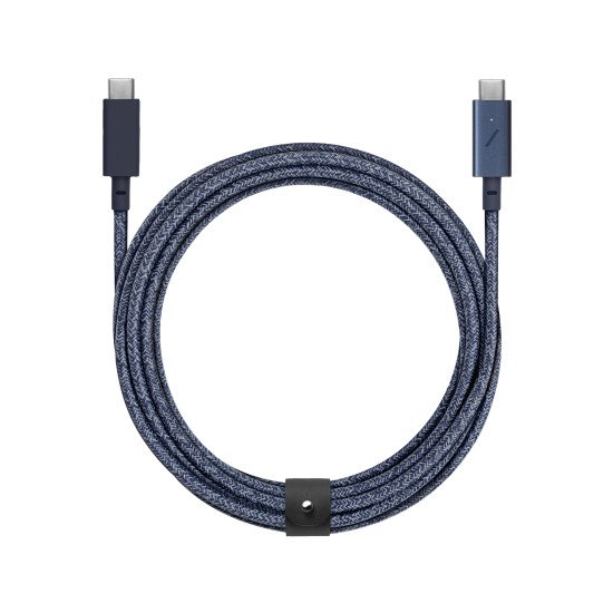 Native Union Belt Cable Pro câble USB USB 2.0 2,4 m USB C Bleu