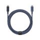 Native Union Belt Cable Pro câble USB USB 2.0 2,4 m USB C Bleu