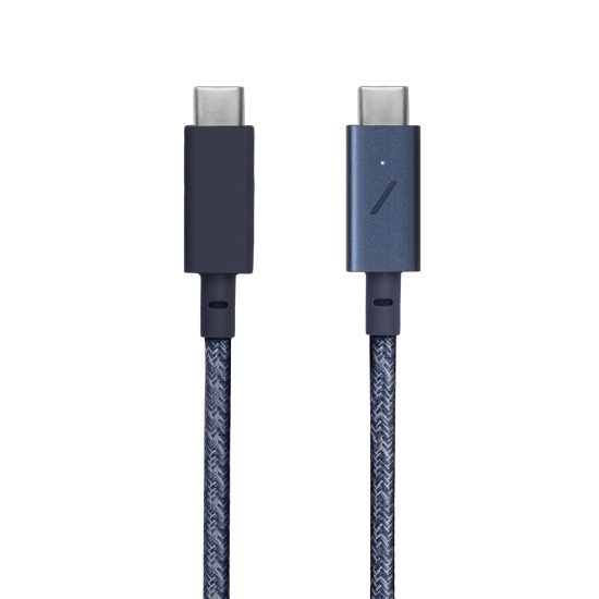 Native Union Belt Cable Pro câble USB USB 2.0 2,4 m USB C Bleu