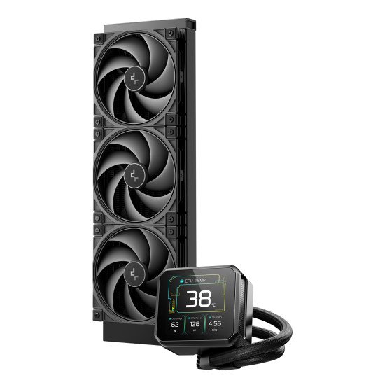 DeepCool Spartacus 360 Processeur Kit de refroidissement du liquide 12 cm Noir