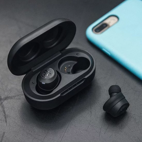 JLab JBuds Air True Wireless Écouteurs True Wireless Stereo (TWS) Ecouteurs Musique Bluetooth Noir JLab JBuds Air True Wireless Écouteurs True Wireless Stereo (TWS) Ecouteurs Musique Bluetooth Noir