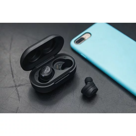 JLab JBuds Air True Wireless Écouteurs True Wireless Stereo (TWS) Ecouteurs Musique Bluetooth Noir JLab JBuds Air True Wireless Écouteurs True Wireless Stereo (TWS) Ecouteurs Musique Bluetooth Noir
