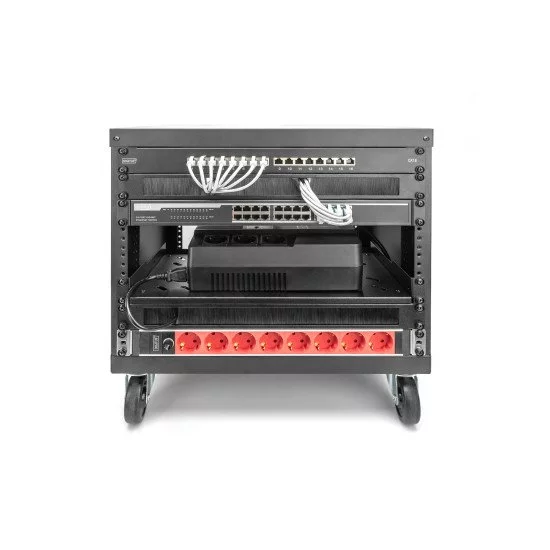 Digitus Rack universel pour équipement 19 pouces avec roulettes, 16U Digitus Rack universel pour équipement 19 pouces avec roulettes, 16U