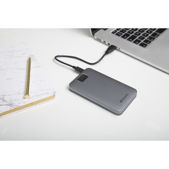 Verbatim 53652 disque dur externe 1000 Go Gris